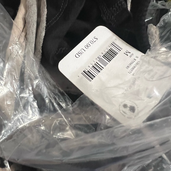 FP Movement by Free People Black & White Striped Tank Romper - Picture 6 of 6